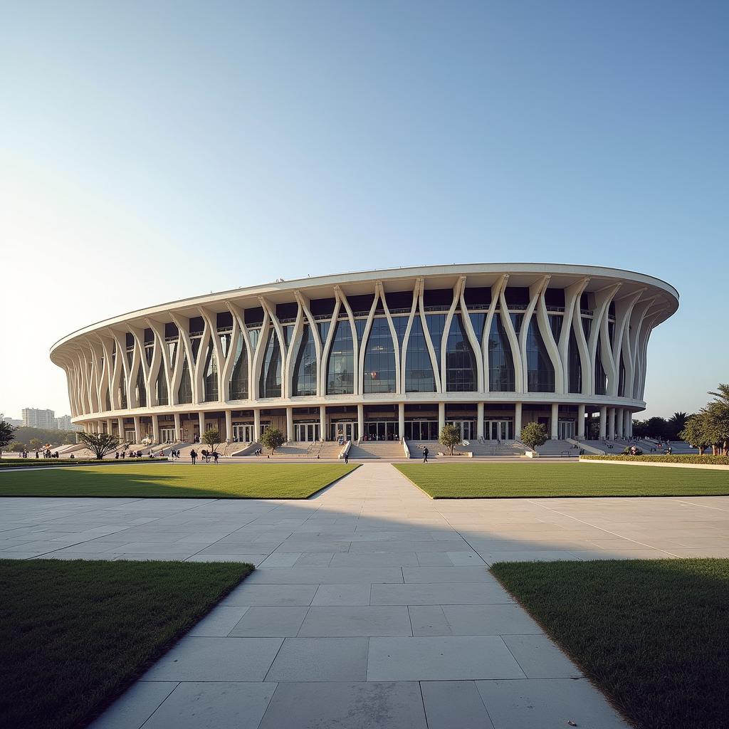 San Siro Stadium in Casablanca, Morocco